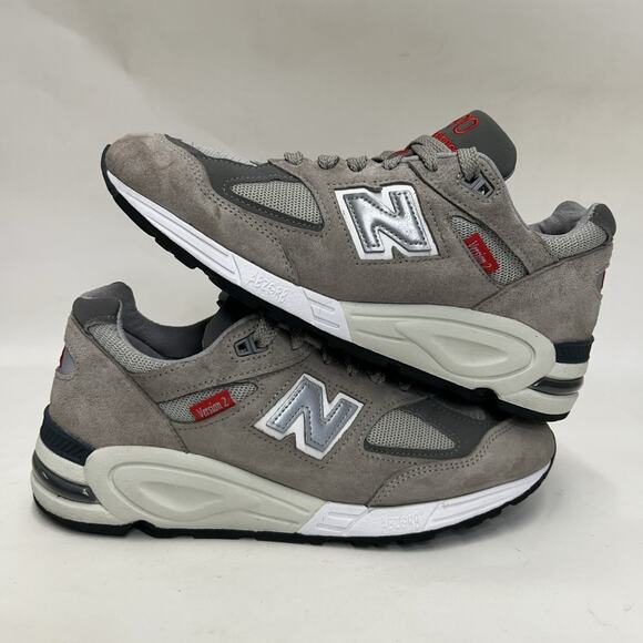 New Balance 990v2 Made USA 40th Anniversary “Grey” M990VS2 main image 8